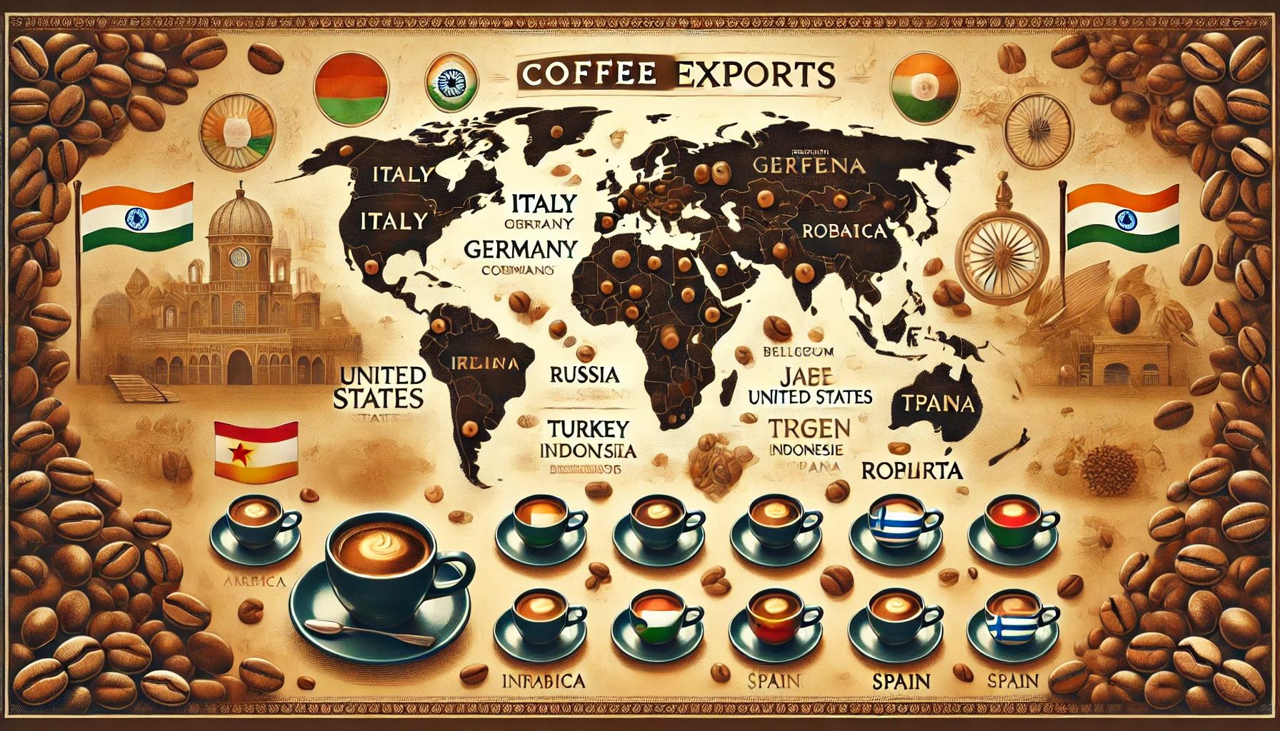 Brewing Global Connections: India’s Expanding Coffee Export Market